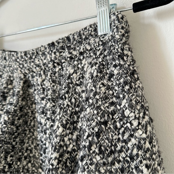 Alice + Olivia Tweed Pattern Skirt Knee Length Size 8 - Picture 3 of 7